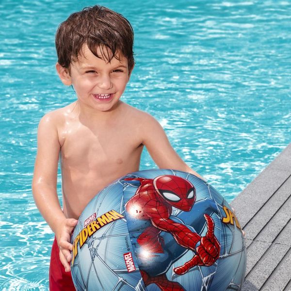Pallone mare marvel spider-man cm. 51 - Bestway, Avengers, Spiderman