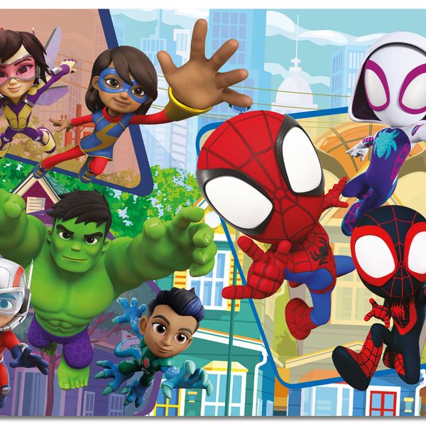 Marvel puzzle df maxi  floor 4 x 48 spidey - LISCIANI, SPIDEY, MARVEL