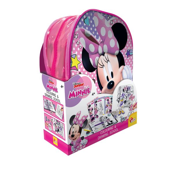 Minnie zainetto coloring and drawing school - LISCIANI, Disney, Minnie