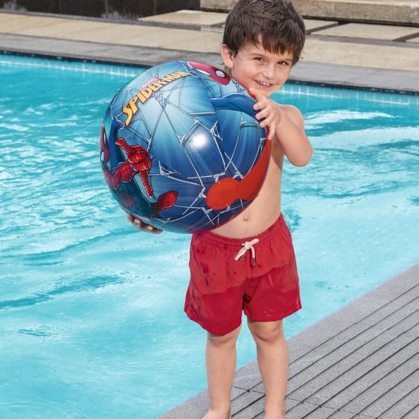 Pallone mare marvel spider-man cm. 51 - Bestway, Avengers, Spiderman