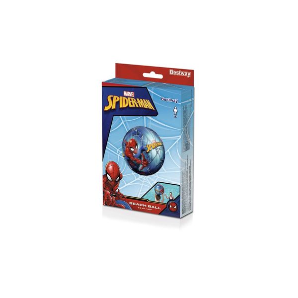 Pallone mare marvel spider-man cm. 51 - Bestway, Avengers, Spiderman