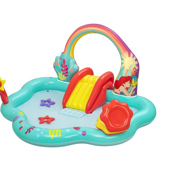 Play center disney  sirenetta cm. 221x193x117 include conchiglia stelle marine - Bestway, DISNEY PRINCESS