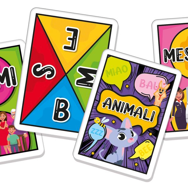 Ludoteca le carte dei bambini nomi, cose, citta'  e animali! - LISCIANI
