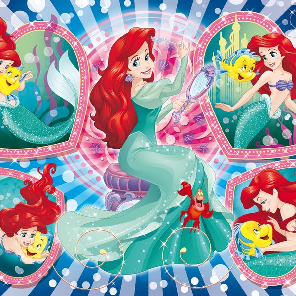 Disney eco-puzzle df little mermaid 60                                                           . - DISNEY PRINCESS, LISCIANI, Disney