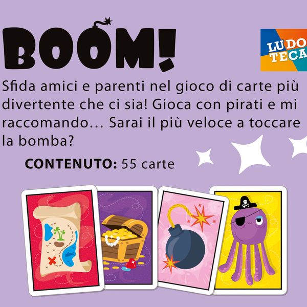 Ludoteca le carte dei bambini boom - LISCIANI