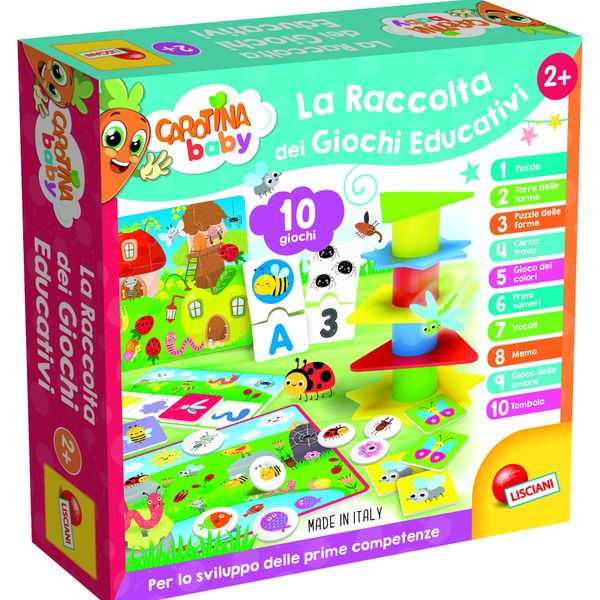 Carotina baby la raccolta dei giochi educativi - LISCIANI
