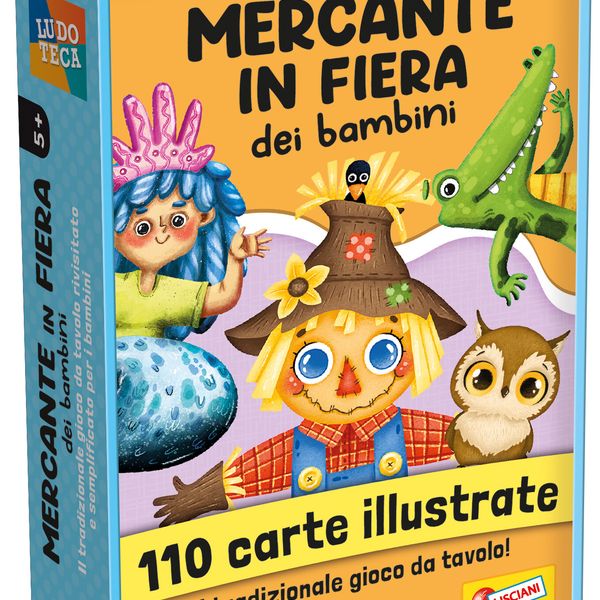 Ludoteca le carte dei bambini  mercante in fiera dei bambini - LISCIANI