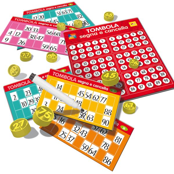 Ludoteca tombola segna e cancella - LISCIANI