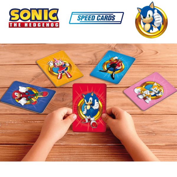 Sonic cards games - LISCIANI, Sonic