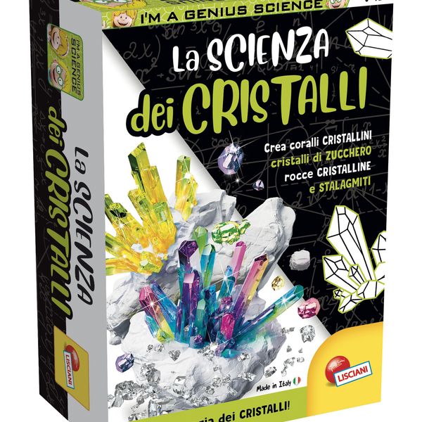 I'm a genius scienza pocket la scienza dei cristalli - LISCIANI