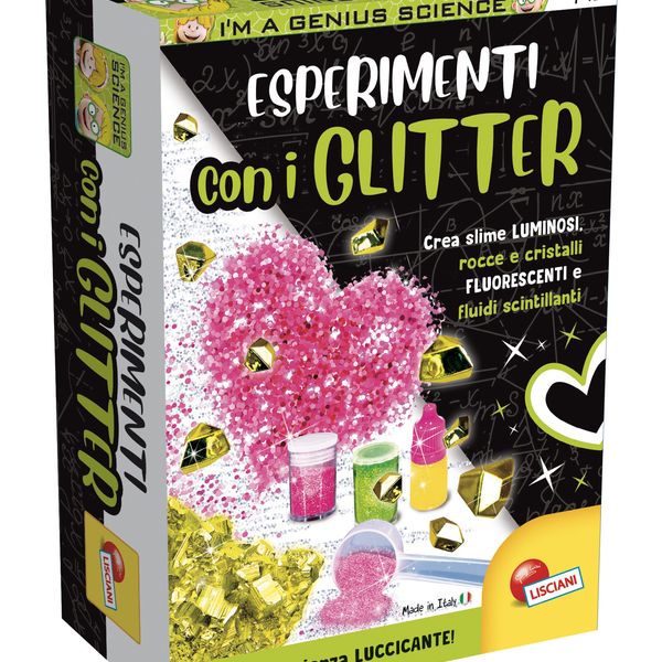 I'm a genius scienza pocket esperimenti con glitter - LISCIANI