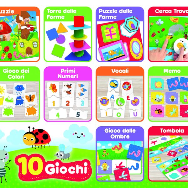 Carotina baby la raccolta dei giochi educativi - LISCIANI