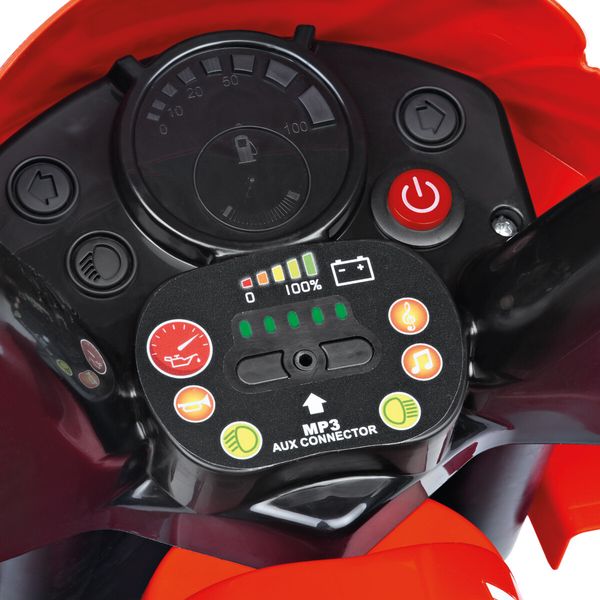 Ducati mini evo, maxi divertimento! la moto elettrica per bambini con luci e suoni - peg perego - Peg Perego