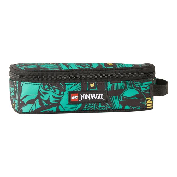 Lego®  - astuccio rettangolare 1 zip - linea lego® ninjago verde - 