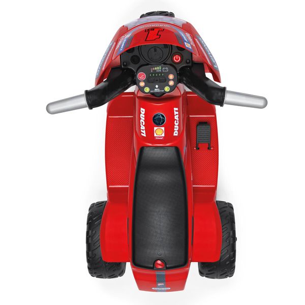 Ducati mini evo, maxi divertimento! la moto elettrica per bambini con luci e suoni - peg perego - Peg Perego