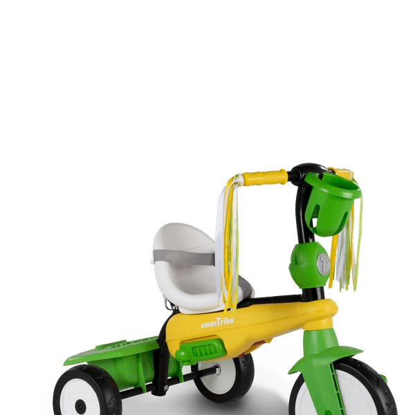 Triciclo 3in1 smartrike breeze, ideale da 15 a 36 mesi, sistema di guida touch steering, ammortizzatori brevettati per il massimo comfort - versione dinosauro - SMART TRIKE, SUN&SPORT