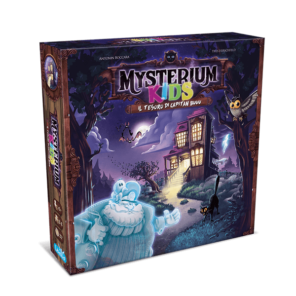 Asmodee - mysterium kids, il tesoro di capitan buu - ASMODEE