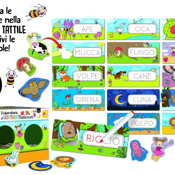 Montessori il laboratorio di scrittura - LISCIANI