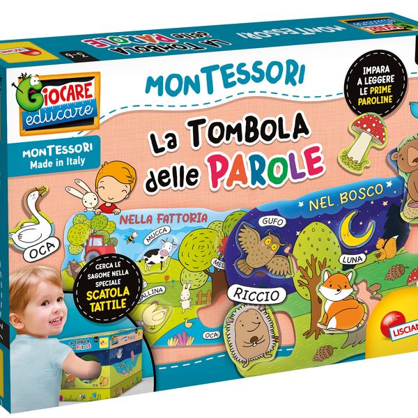 Montessori la tombola delle parole - LISCIANI