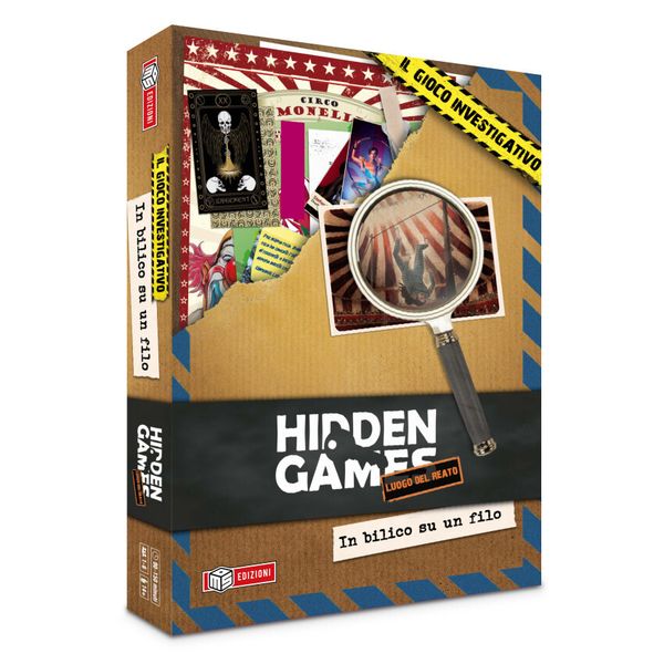 Hidden games - luogo del reato - in bilico su un filo - ms edizioni - MAGIC STORE