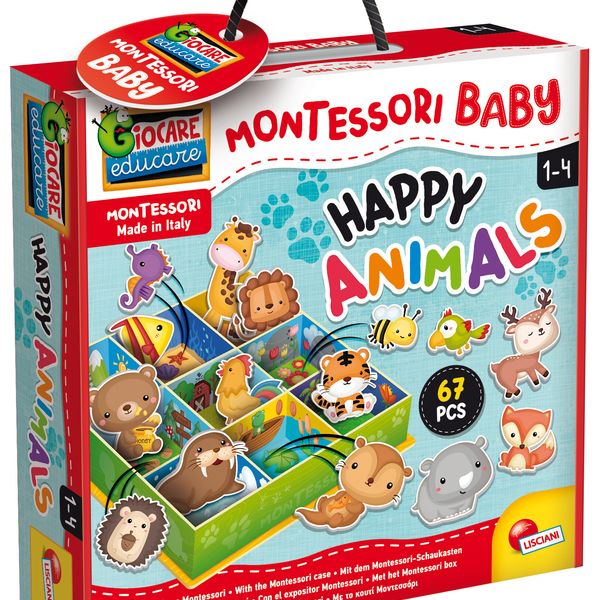 Montessori baby happy animals - LISCIANI