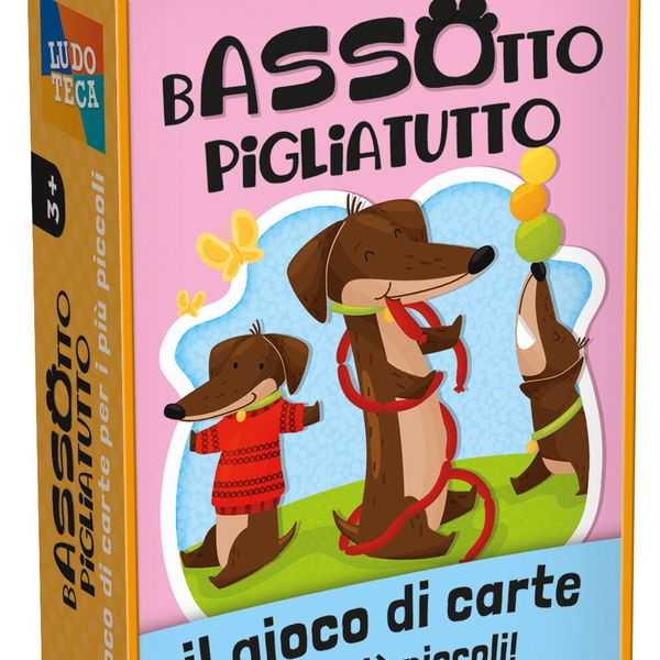 Ludoteca le carte dei bambini bassotto pigliatutto - LISCIANI