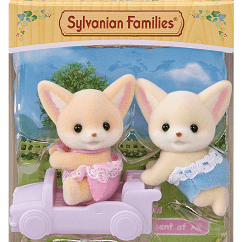 I gemelli volpe fennec - personaggi e playset del meraviglioso mondo sylvanian families - SYLVANIAN FAMILIES