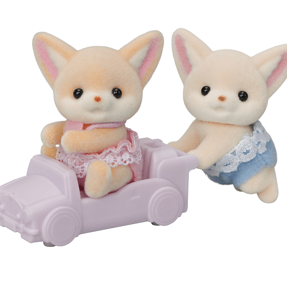 I gemelli volpe fennec - personaggi e playset del meraviglioso mondo sylvanian families - SYLVANIAN FAMILIES