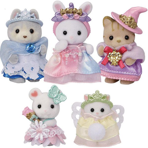 Set principesse - personaggi e playset del meraviglioso mondo sylvanian families - SYLVANIAN FAMILIES
