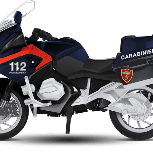 Moto carabinieri con luci, suoni e funzione try-me - CARABINIERI