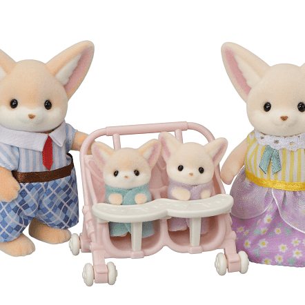Famiglia volpe fennec - personaggi e playset del meraviglioso mondo sylvanian families - SYLVANIAN FAMILIES