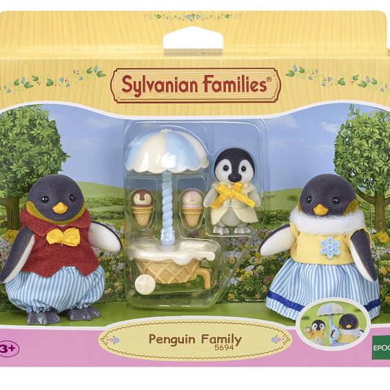 La famiglia pinguino - personaggi e playset del meraviglioso mondo sylvanian families - SYLVANIAN FAMILIES