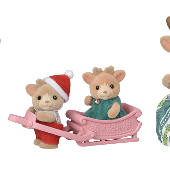 La famiglia renna - personaggi e playset del meraviglioso mondo sylvanian families - SYLVANIAN FAMILIES