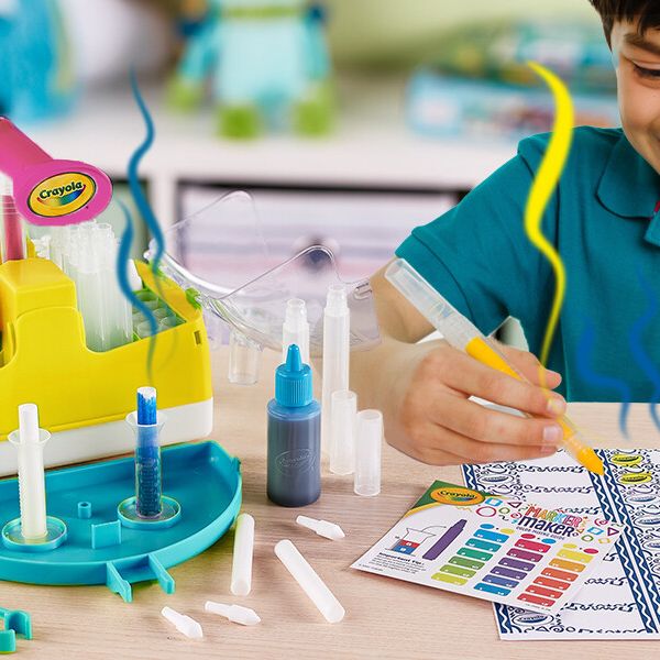 Crayola - laboratorio dei pennarelli profumelli - neon edition - crea i tuoi pennarelli! inventa i tuoi colori! - CRAYOLA