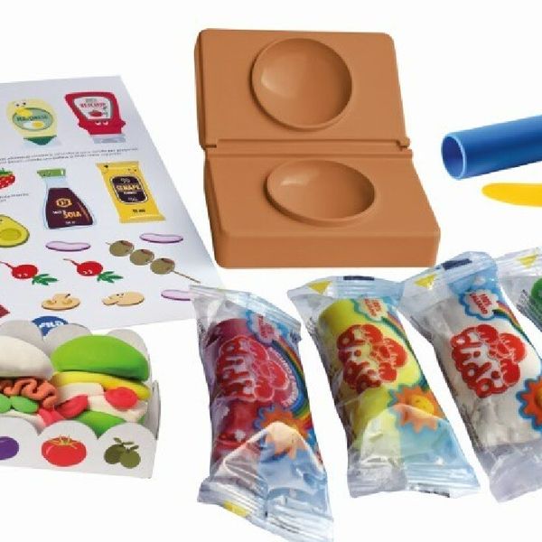 Dido' giocacrea le mie ricette panini - set creativo con pasta per giocare - DIDO'