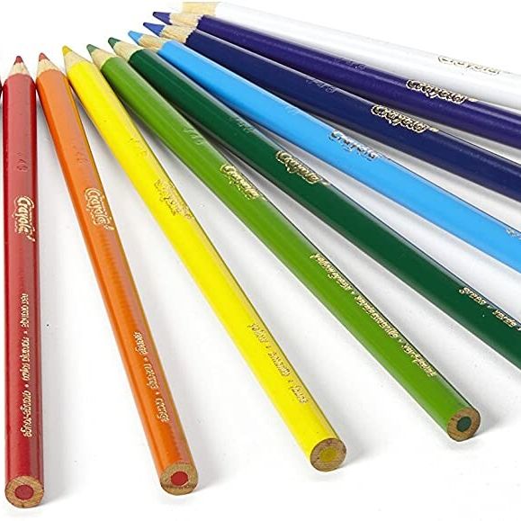 Crayola - scatola da 12 matite colorate di legno fsc - pastelli colorati con mina resistente - CRAYOLA