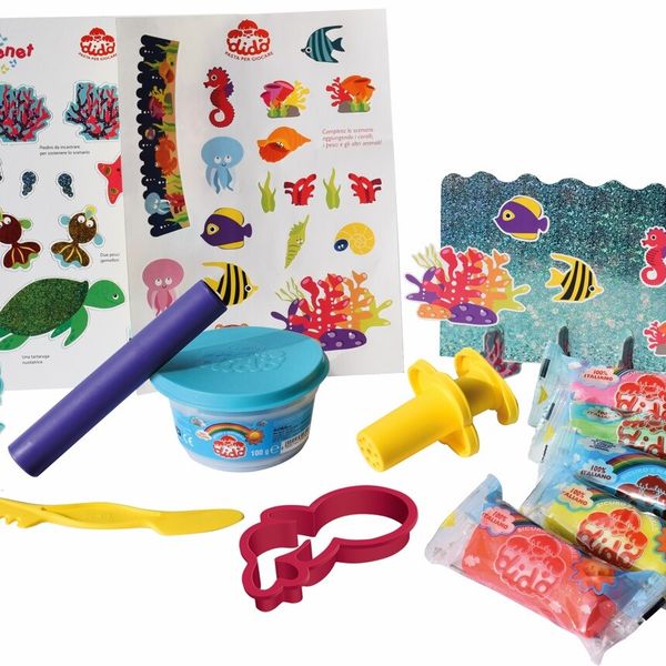 Dido' giocacrea fantamici sirenet - set creativo con pasta per giocare - DIDO'