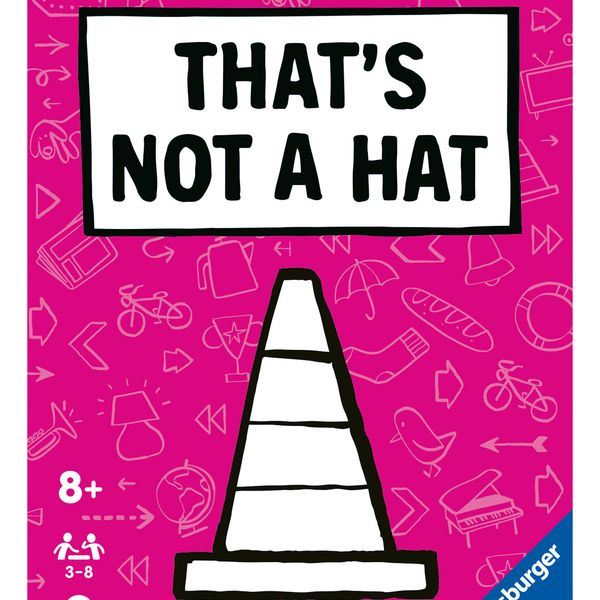 Ravensburger - that's not a hat, gioco di carte per tutta la famiglia, 8+ anni - RAVENSBURGER