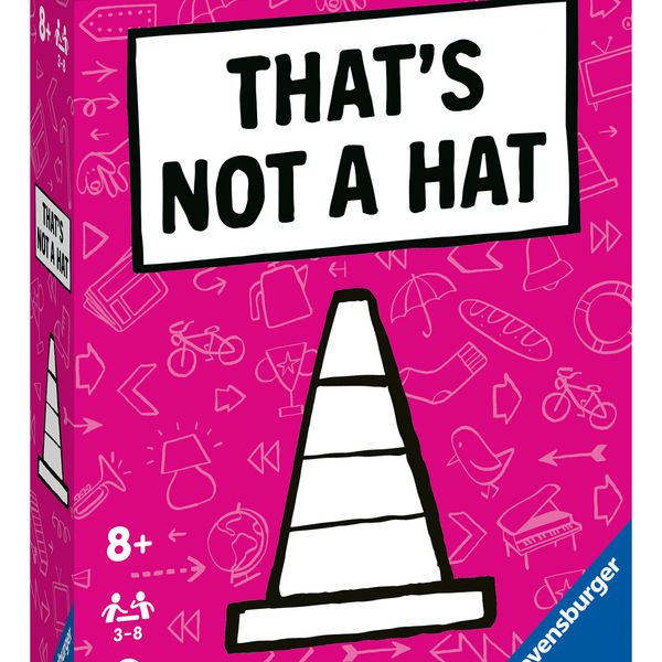 Ravensburger - that's not a hat, gioco di carte per tutta la famiglia, 8+ anni - RAVENSBURGER