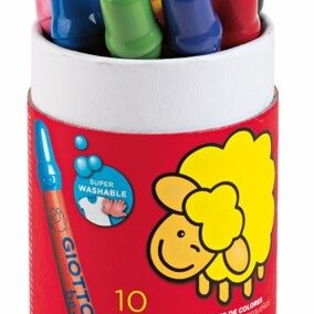Giotto bebe' - barattolo 10 supermatitoni ideali per i più piccoli - GIOTTO