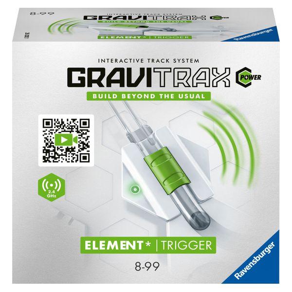 Ravensburger gravitrax power element trigger, gioco innovativo ed educativo stem, 8+ anni, estensione - GRAVITRAX