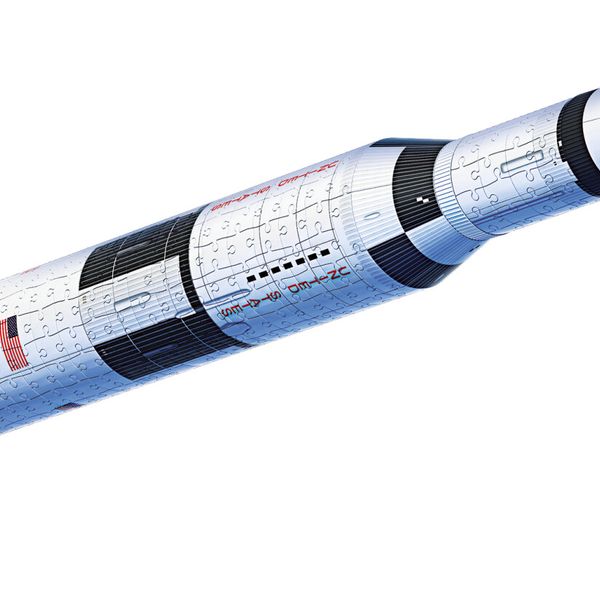 Ravensburger - 3d puzzle apollo saturn v rocket, razzo spaziale, 440 pezzi, 8+ anni - RAVENSBURGER, RAVENSBURGER 3D PUZZLE