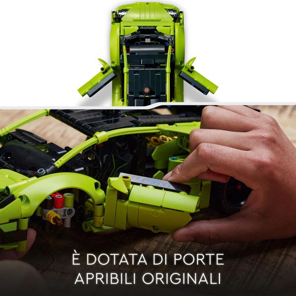 Lego technic 42161 lamborghini huracán tecnica, modellino di auto da costruire, macchina giocattolo per bambini - LEGO TECHNIC, LEGO