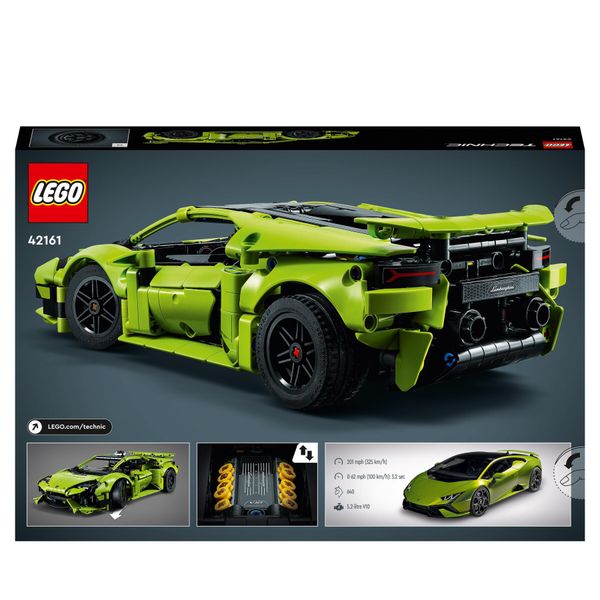 Lego technic 42161 lamborghini huracán tecnica, modellino di auto da costruire, macchina giocattolo per bambini - LEGO TECHNIC, LEGO