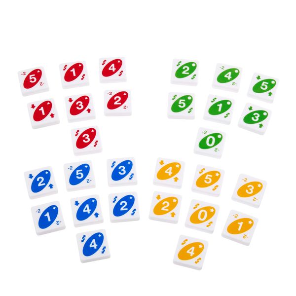 Uno quattro, posiziona quattro tessere e abbina colore e numero - MATTEL GAMES, UNO