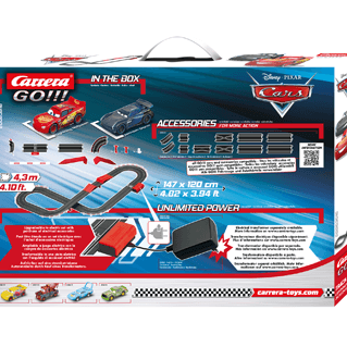 Carrera go sets - disney·pixar cars - lightning mcqueen  - glow racers - CARRERA