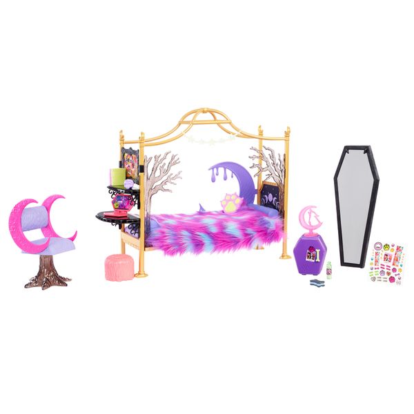 Monster high™ playset camera da letto di clawdeen wolf™ - Monster High