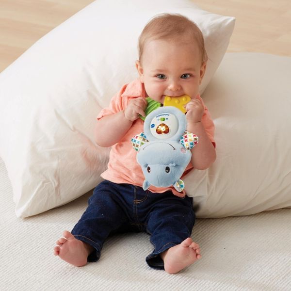 Vtech - ippo, sonaglino massaggia gengive. un sonaglino musicale che allevia il momento della dentizione del bambino! - VTECH