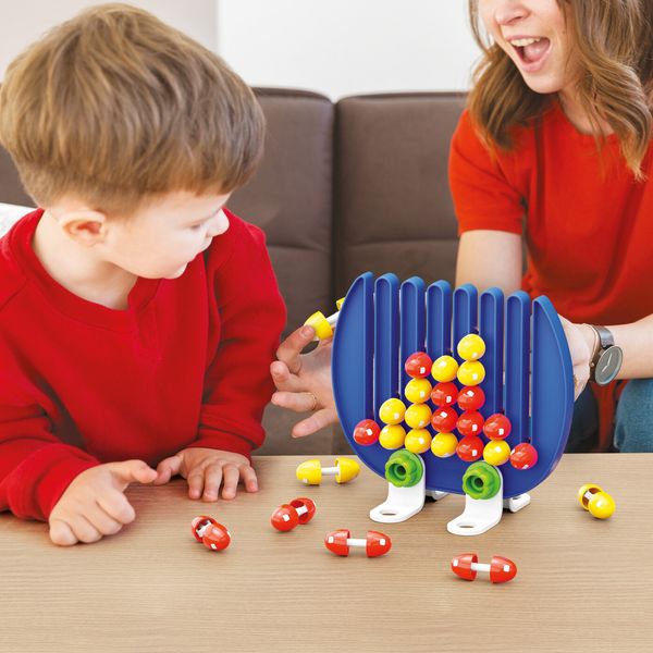 Four pegs, quercetti,  gioco di strategia, 4+ anni - 