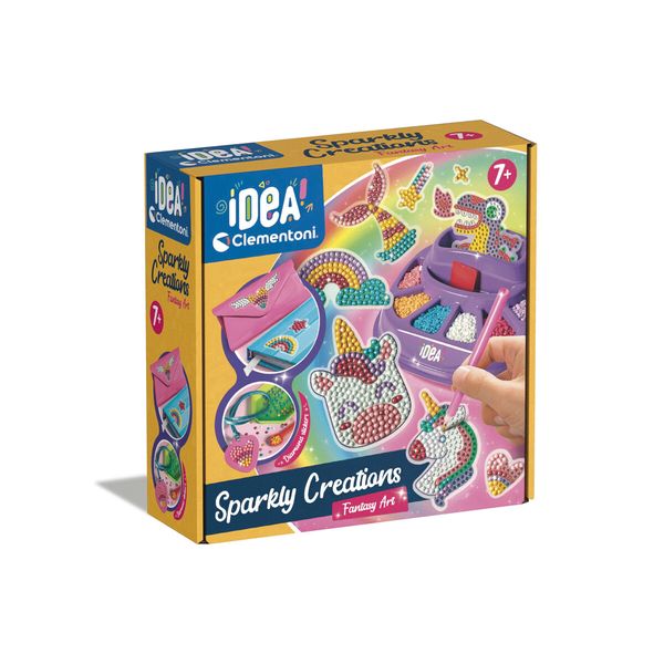 Clementoni - 18746 - idea creazioni brillanti fant - CLEMENTONI, Crea Idea